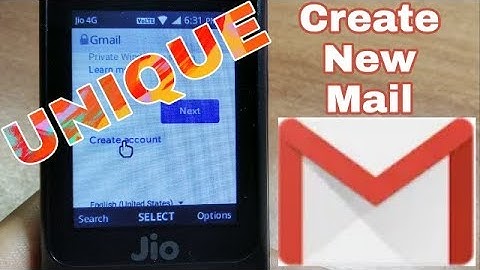 how to create gmail account in jio phone step by step | jio phone me gmail email id kaise banaye