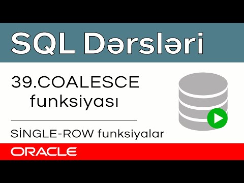 Video: Coalesce və IsNull SQL arasındakı fərq nədir?