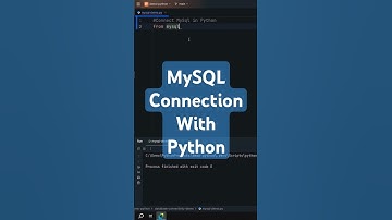 MySQL Connection with Python