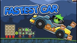 FASTEST CAR! - Bad Piggies Inventions