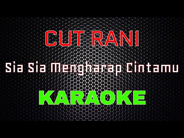 Cut Rani - Sia Sia Mengharap Cintamu [Karaoke] | LMusical class=