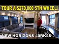 New Horizons Majestic 40RK4S // Video Tour! // Full Time RV