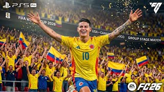 FC 26 - Uzbekistan vs Colombia - World Cup 2026 - Group Stage Match | PS5 Pro [4K60]