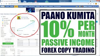 Paano Kumita ng 10% Per Month Passive Income sa Forex Copy Trading? MQL5 COPY TRADING screenshot 1