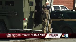 Morrisville manhunt VSP press conference