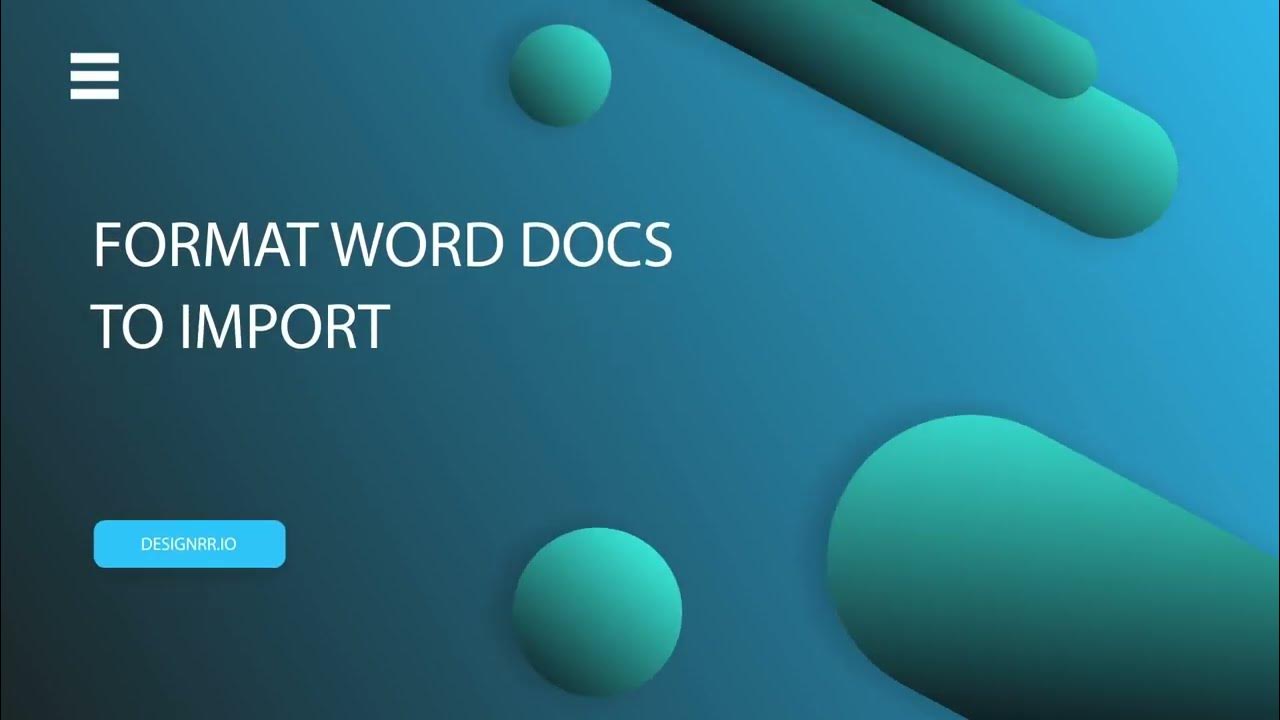 How To Format Word Docs DOCX And Google Docs For Import Designrr io how-to-format-word-docs-docx-and-google-docs-for-import-designrr-io