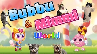Bubbu & Mimmi World / I want to play mini-games and collect coins❗😼