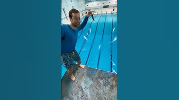 iPhone prank in swimming pool