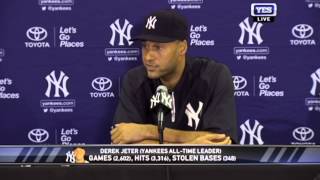 New York Yankees Derek Jeter on his final baseball season