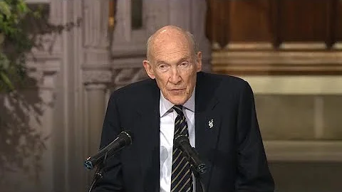 Alan K. Simpson delivers eulogy at George H.W. Bus...