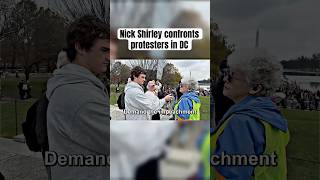 Nick Shirley alleges: Nick Shirley Confronts Protesters in DC