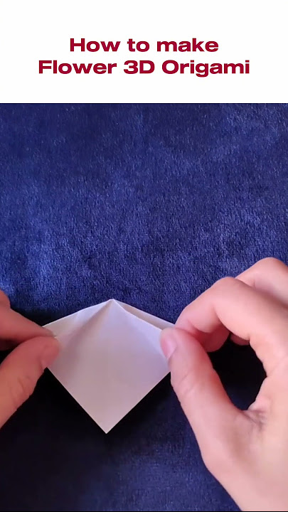 Flower 3D Origami