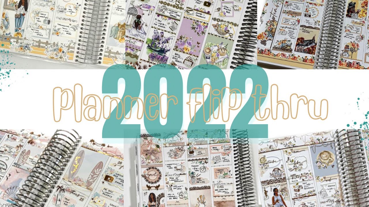 2022 Planner Flip Through | Sadie's Stickers A5W & B6 Planners