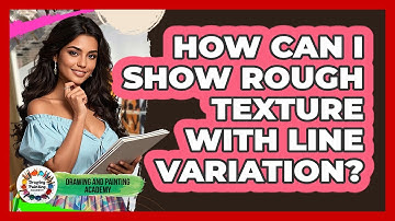 How Can I Show Rough Texture With Line Variation?