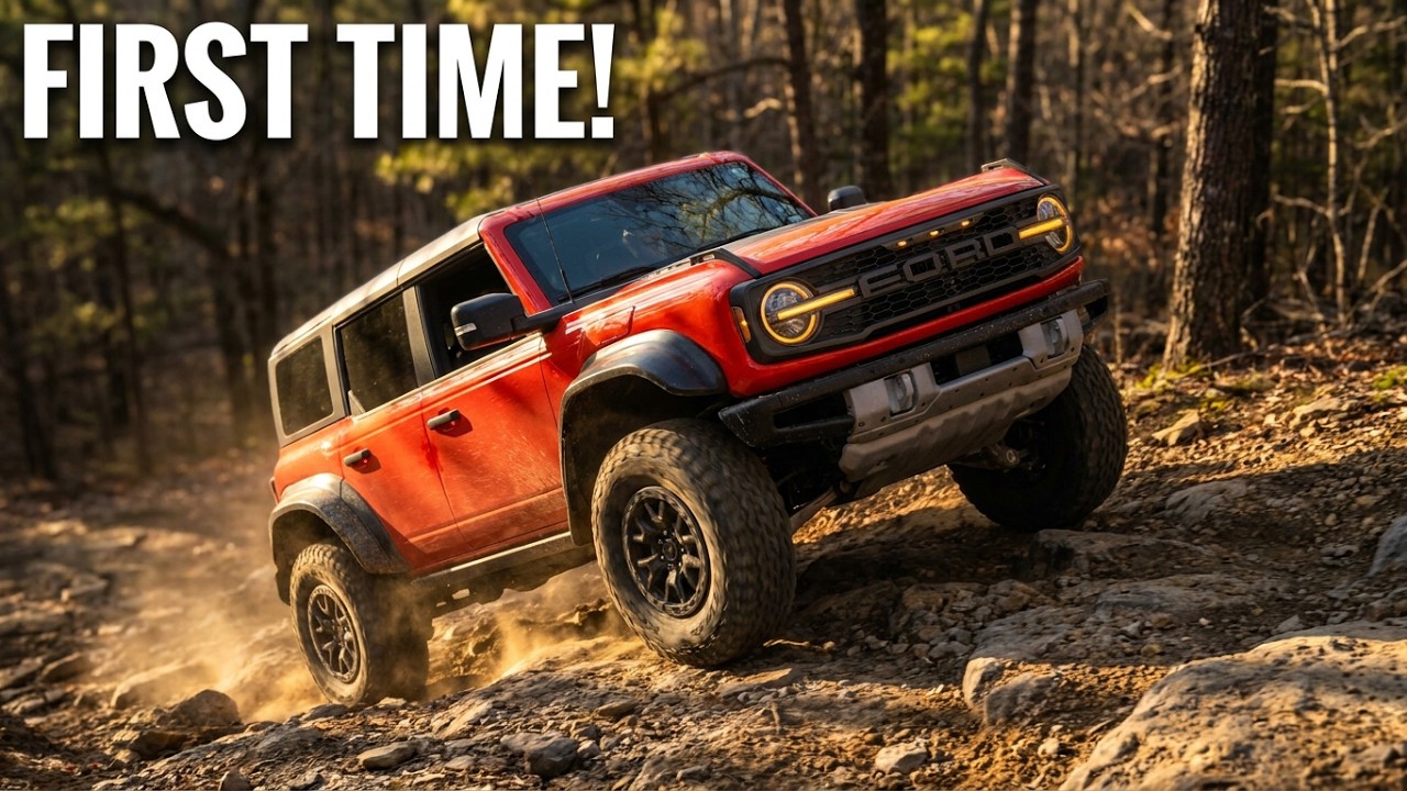 Bronco Raptor on Jeep Badge of Honor Trails // Hot Springs OffRoad