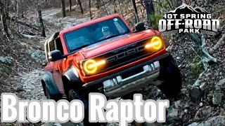 Bronco Raptor on Jeep Badge of Honor Trails // Hot Springs OffRoad park Snake and Fun Run