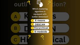 Quiz: Which Clustering Algorithm Is Equipped with Outlier Detection