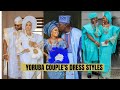 2024 beautiful collections of yoruba couple dress styles