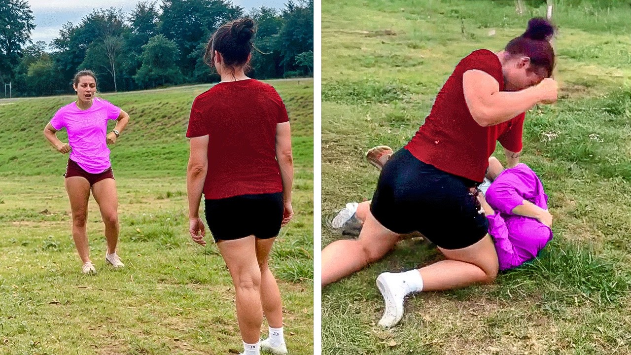 Karen Thought She Could Beat Her A**