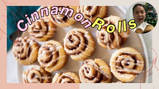 I TRIED MAKING CINNAMON ROLLS FOR THE FIRST TIME! (is it fail or not?) | Shiela Mae