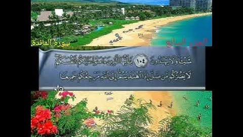الجزء السابع من القرآن الكريم الشيخ فارس عباد