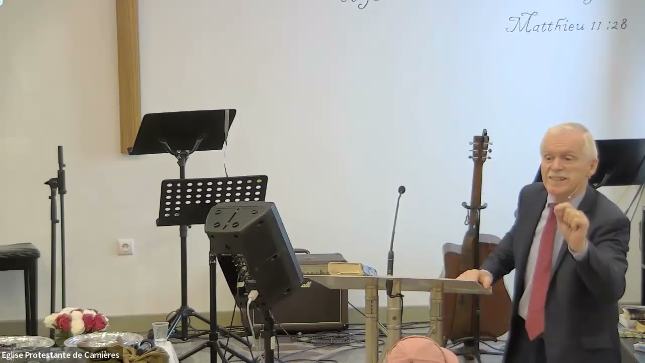 Prédication du 9.11.2025 de Jacques Hudon (Église Protestante de Carnières)