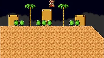 Super Mario Bros. X (SMBX) Custom Level - Charmander Plains
