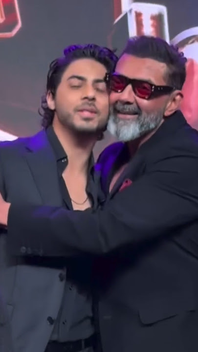Shahrukh Khan's son Aryan Khan has immense respect for Bobby Deol ♥️ #shorts