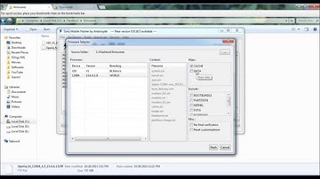 Flash stock / unbrick / update any Sony phone using FlashTool !