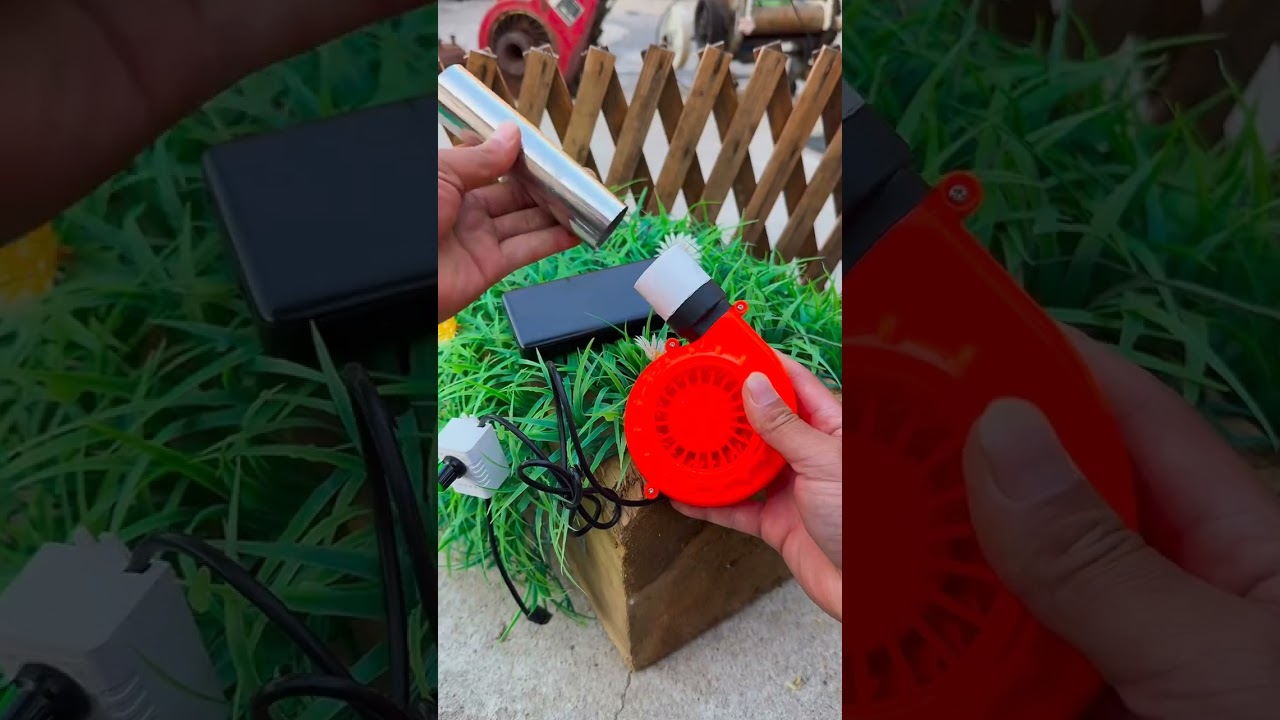 Adjustable Speed Air Blower Using 5V Power Bank|| 