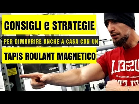 DIMAGRIRE col TAPIS ROULANT MAGNETICO ⚫ STRATEGIA di ALLENAMENTO per PERDERE PESO