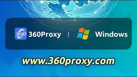 How to use 360proxy in Windows?