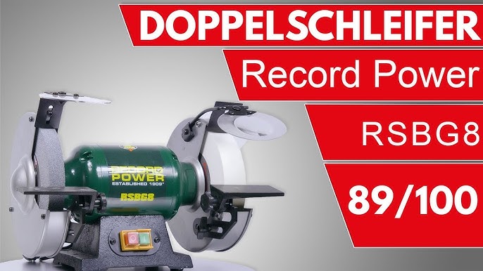 Scheppach | Doppelschleifer SM200LB - YouTube