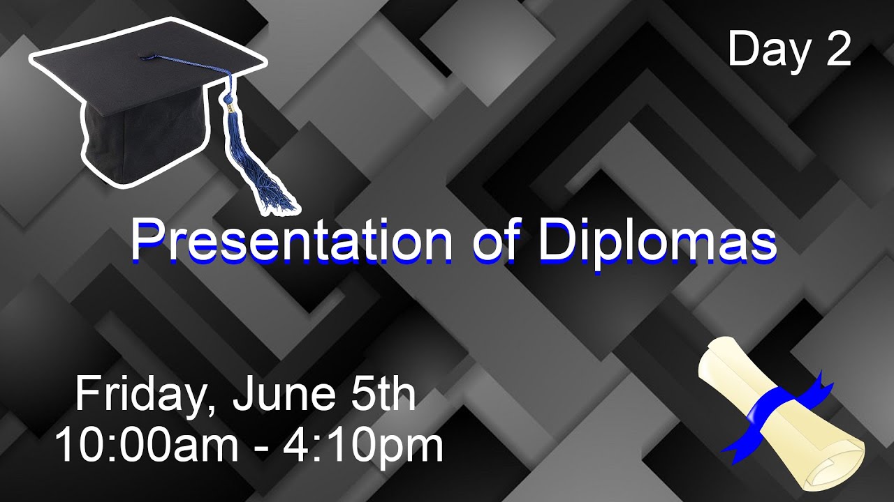 presentation of diplomas speech