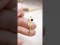 いちご色のブレスレット🍓#ビーズアクセサリー #ビーズブレスレット #diy #簡単ハンドメイド #beads