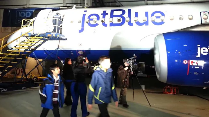 JetBlue Airways A320 Airbus (Blue Yorker) First North American Plane with Sharklets by jonfromqueens