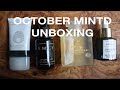 OCTOBER MINTD UNBOXING