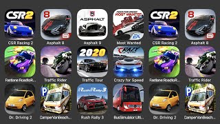 CSR Racing 2, Asphalt 8, Asphalt 9, Most Wanted, Fastlane Road to Revenge, Traffic Rider... screenshot 2