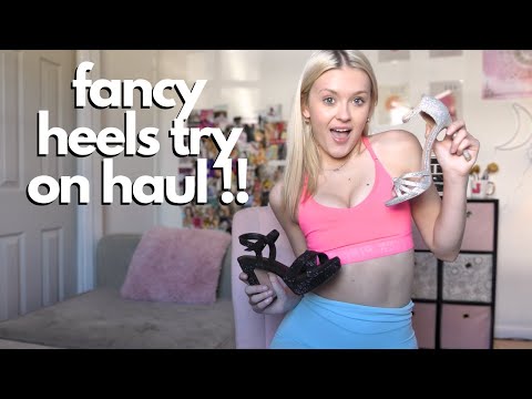 fancy heels try on haul !!