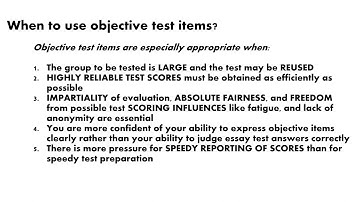 Tutorial Series - 1 - Principles of Test Construction p1