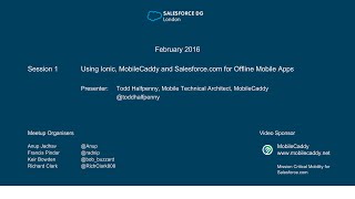 Famous February 2016 - London DUG - Using Ionic, Salesforce & MobileCaddy for Offline Mobile Apps Profile