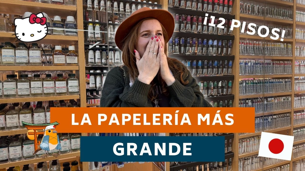 ✏️ ITOYA en Tokio: la papelería más grande de Japón ✨ | Japón esencial