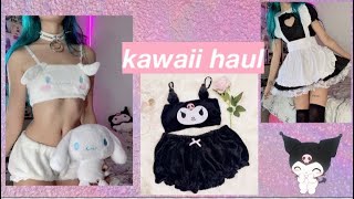 SHEIN/Provando roupas kawaii uwu TAMANHO XS 