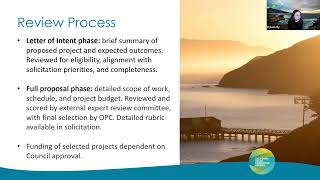 Ocean Acidification, Hypoxia, and Harmful Algal Bloom Solicitation - Informational Webinar