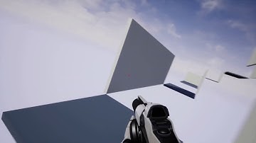 UE4 Blueprint Wallrunner Runthrough