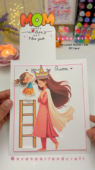 DIY Mother’s Day Gift Card Idea / Easy & Cute Gift For Mom