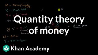 Quantity theory of money | AP Macroeconomics | Khan Academy