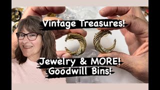 Vintage Treasures! Jewelry and MORE!  Goodwill Bins!