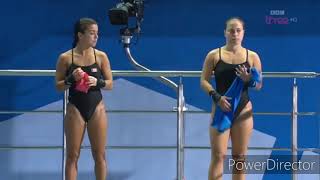 Roseline Filion and Meaghan Benfeito - Sexy Diving Warm Up