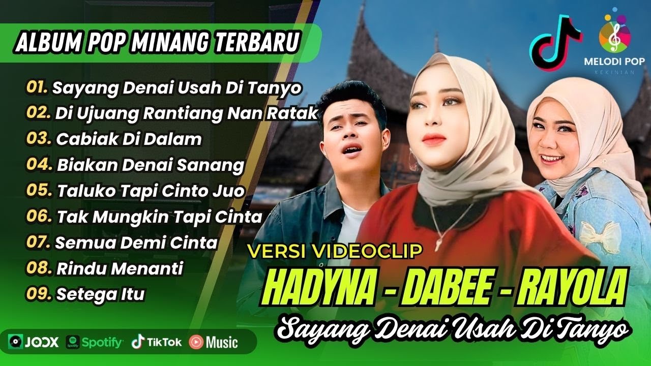 SAYANG DENAI USAH DI TANYO - Hadyna | DI UJUANG RANTIANG NAN RATAK | POP MINANG TERBARU 2025